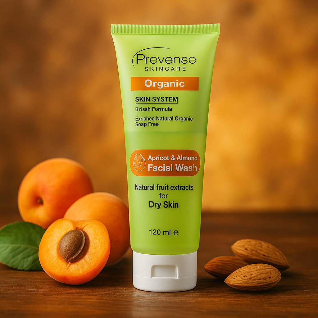 Apricot & Almond Facial Wash for Dry Skin